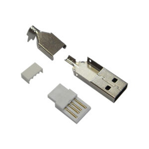 Conector USB tipo A macho 180º - Image 3