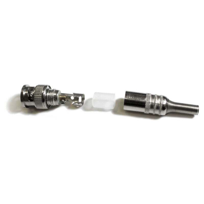 Conector BNC com Mola e Parafuso 4mm