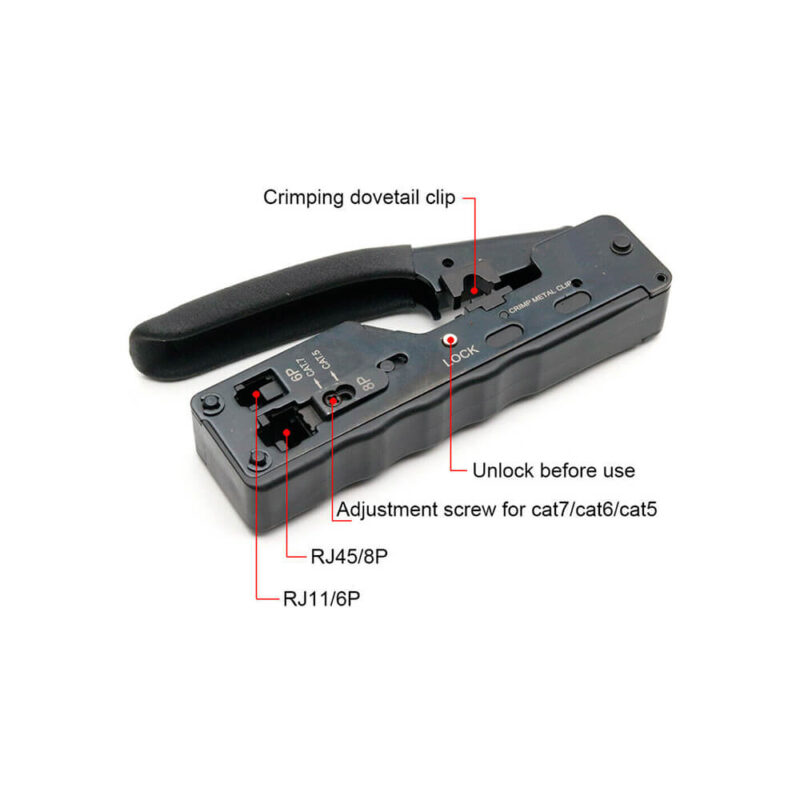 Alicate crimp RJ45 EZ  &  Cat.6A / Cat.7 - Image 6