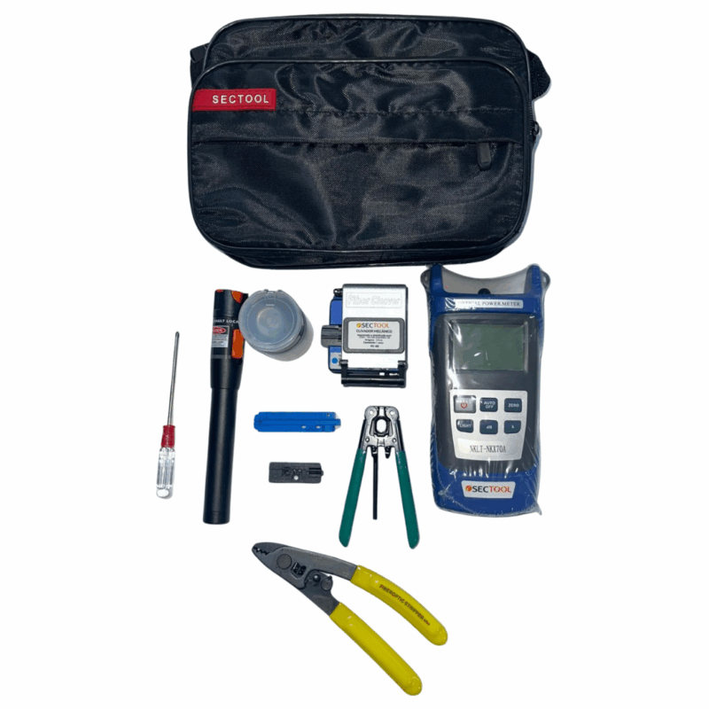 Kit Universal FTTH para Conectorização Óptica