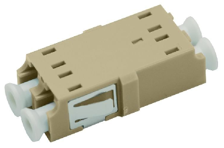 Acoplador Óptico, LC/LC, Multi Modo, Duplex, Sem Aba