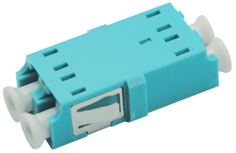 Acoplador Óptico, LC/LC, Multi Modo, OM3 / OM4, Duplex, Sem Aba