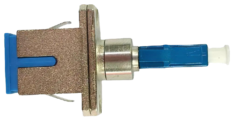 Adaptador Óptico, Mono Modo, LC macho x SC fêmea